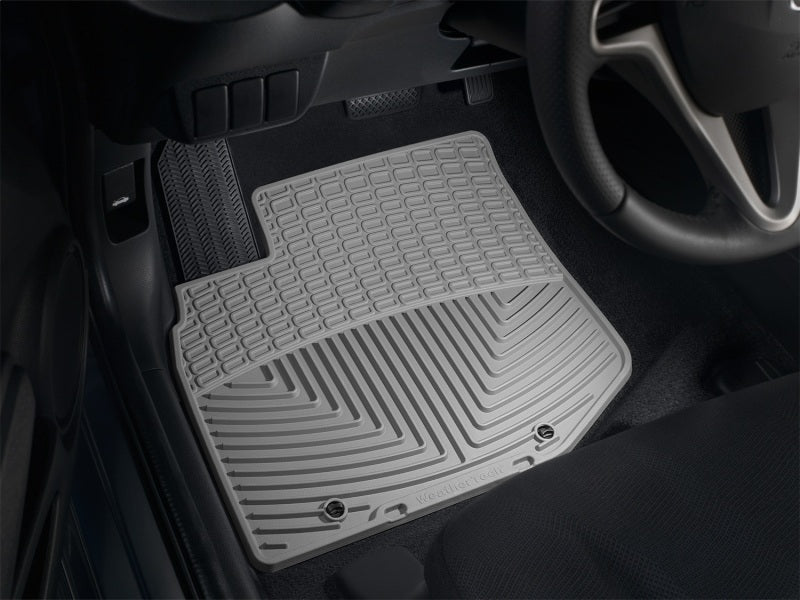 WeatherTech 09-13 Honda Fit Front Rubber Mats - Grey