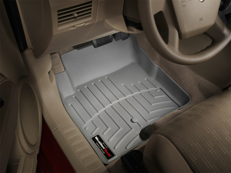 WeatherTech 07+ Jeep Patriot Front FloorLiner - Grey