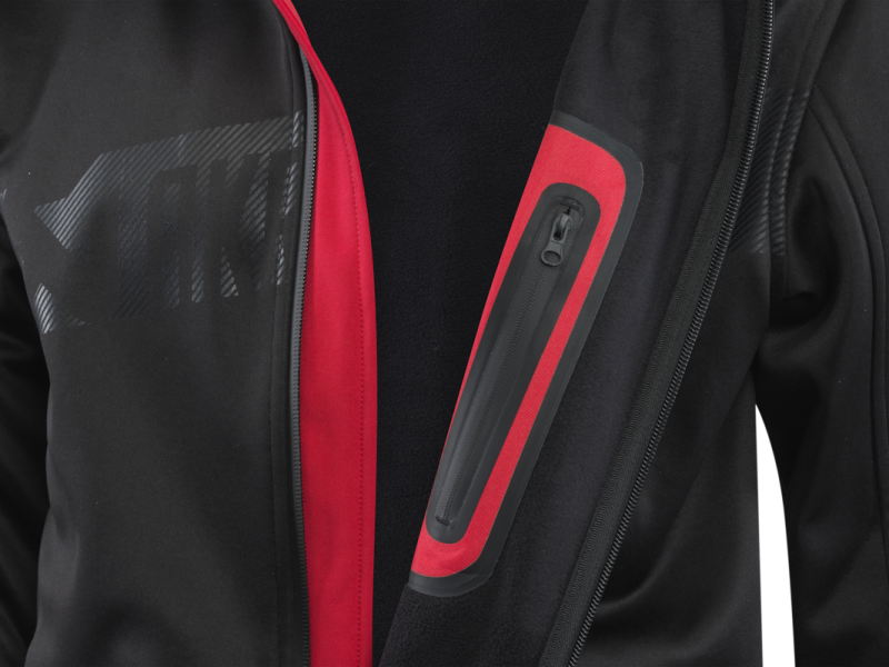 Akrapovic Womens Corpo Softshell Jacket Black - S