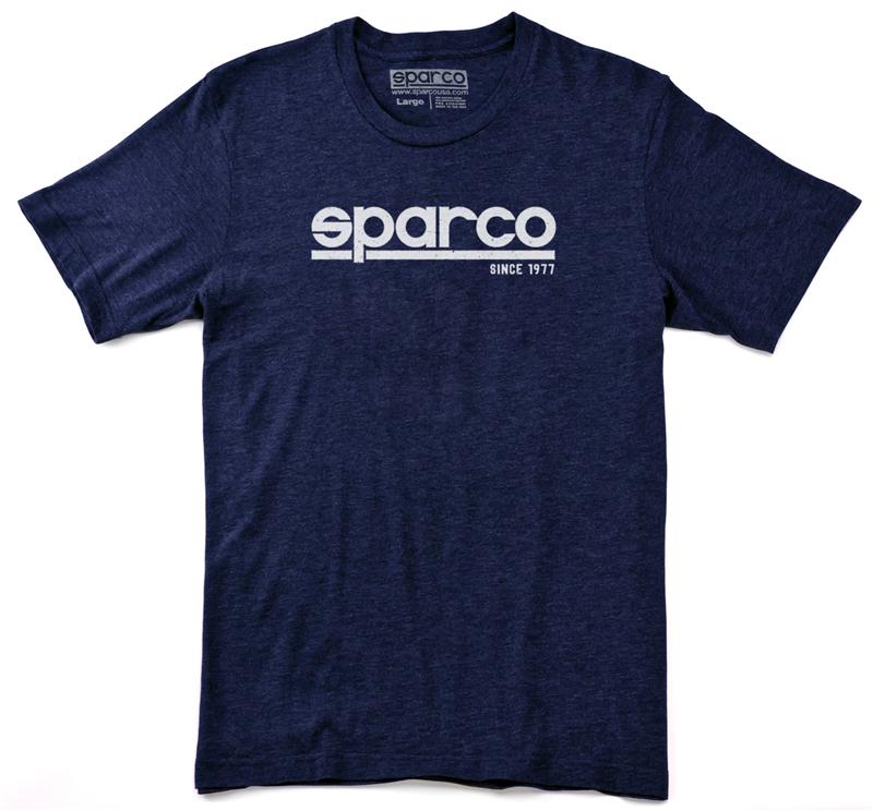 Sparco T-Shirt Corporate Navy Med