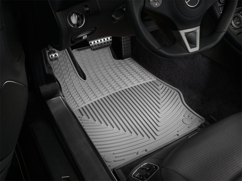 WeatherTech 03-12 Mercedes-Benz SL-Class (R230) Front Rubber Mats - Grey