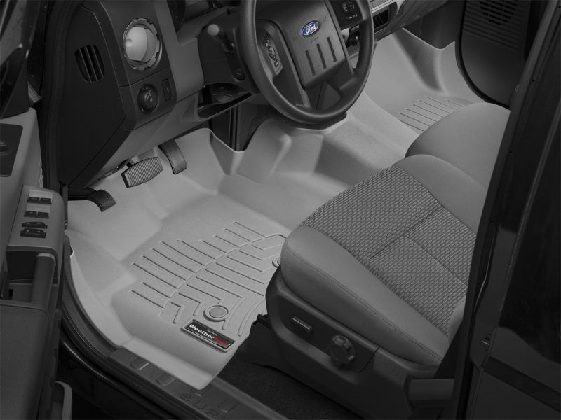 WeatherTech 12-13 Ford F250/F350/F450/F550 Front Floorliner OTH - Grey