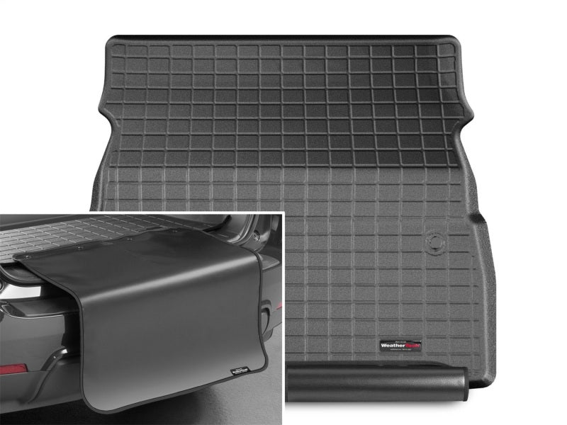 WeatherTech 2018+ Honda Odyssey Cargo Liner w/Bumper Protector - Black (Does Not Cover 3rd Row)