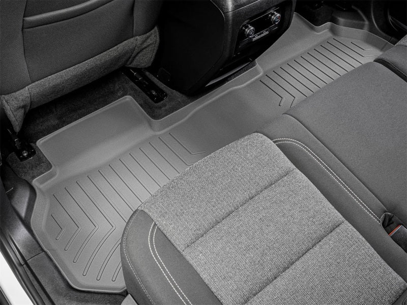 WeatherTech 24-25 GMC Acadia (Incl. Denali) w/Bench Seating Rear FloorLiner HP - Grey