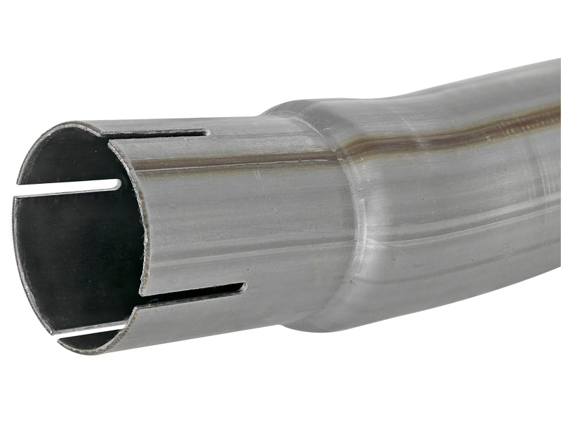 aFe Twisted Steel 2in Stainless Steel Loop Delete Down-Pipe 2018+ Jeep Wrangler (JL) V6 3.6L