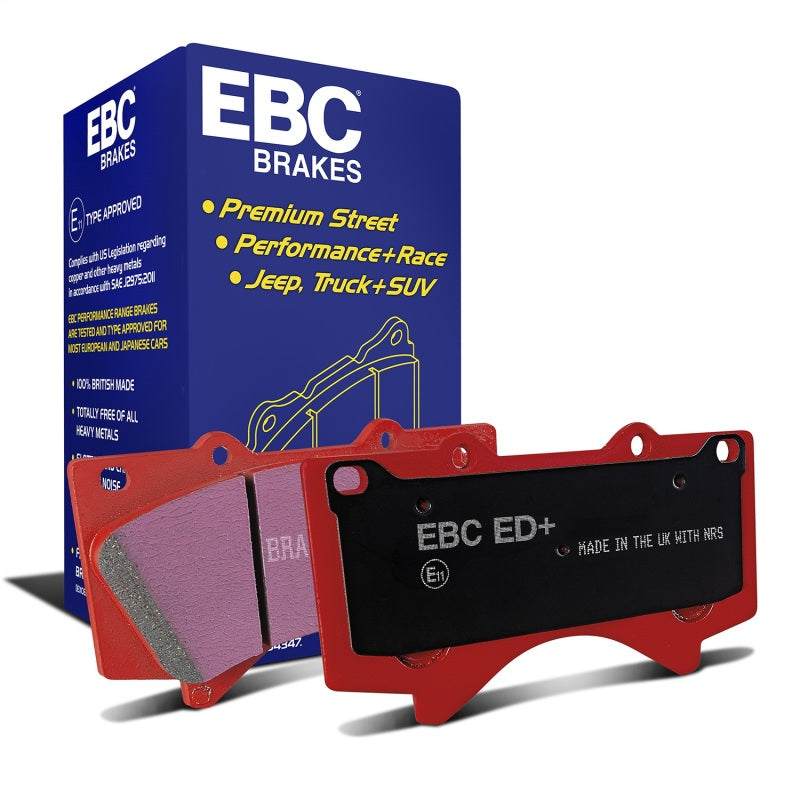 EBC 11-14 Ford Edge 2.0 Turbo Extra Duty Front Brake Pads
