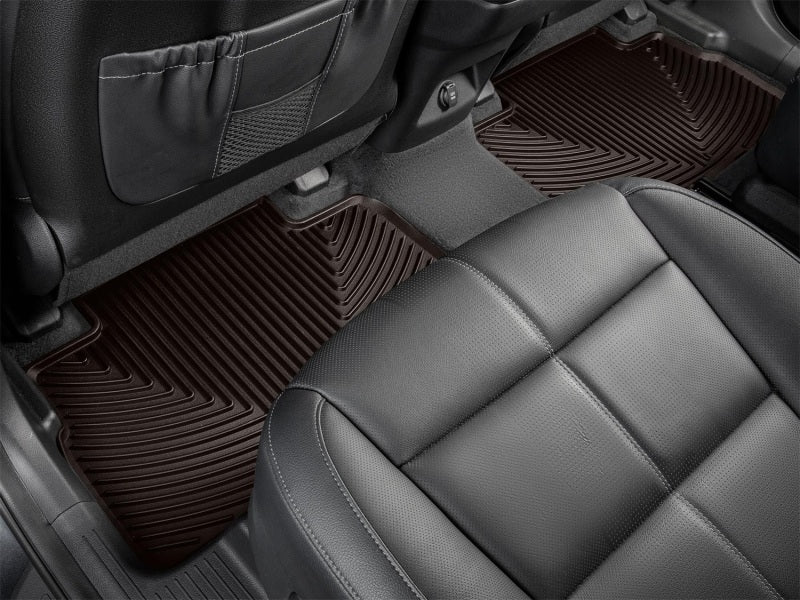 WeatherTech 2020+ Kia Telluride Rear Rubber Mats - Cocoa