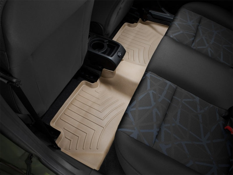 WeatherTech 11+ Ford Fiesta Rear FloorLiner - Tan