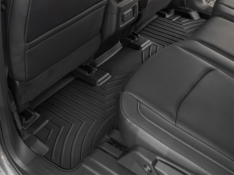 WeatherTech 22-24 Infiniti QX60 Rear FloorLiner HP - Black