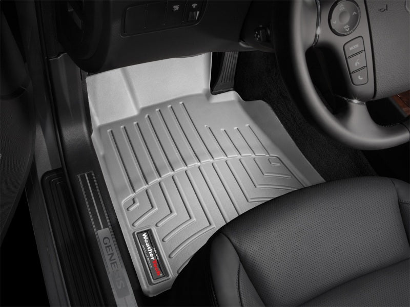 WeatherTech 09-10 Hyundai Genesis Front FloorLiner - Grey
