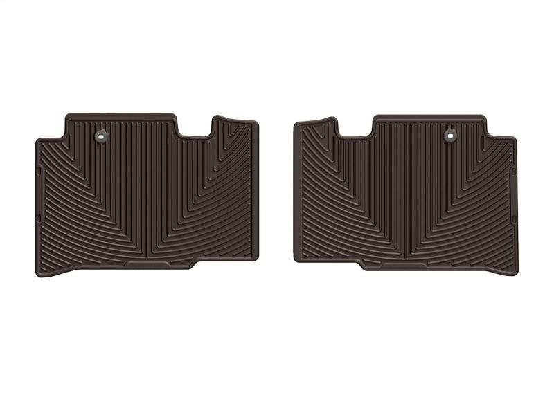 WeatherTech 2018+ Honda Odyssey Rear Rubber Mats - Cocoa