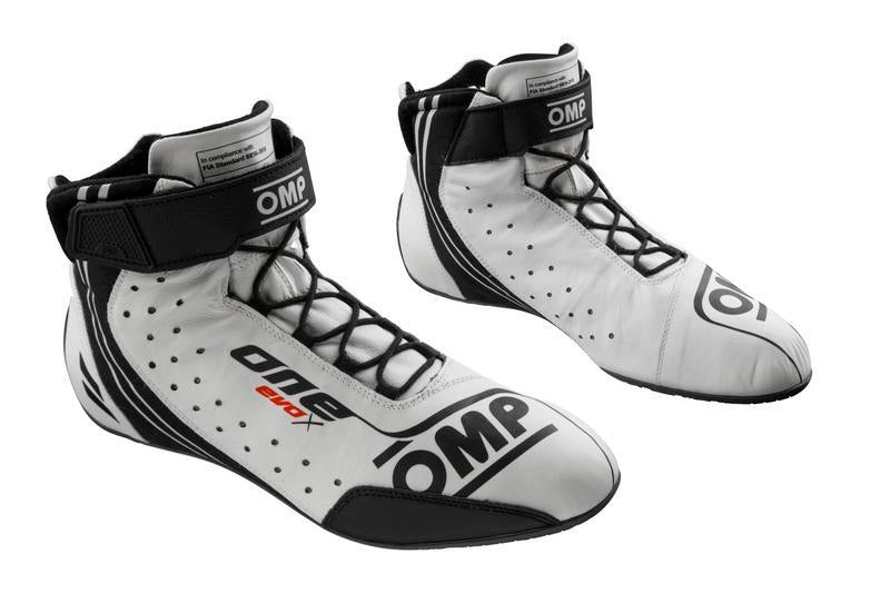 OMP ONE EVO X SHOES MY2024 FIA 8856-2018 RED SIZE 37