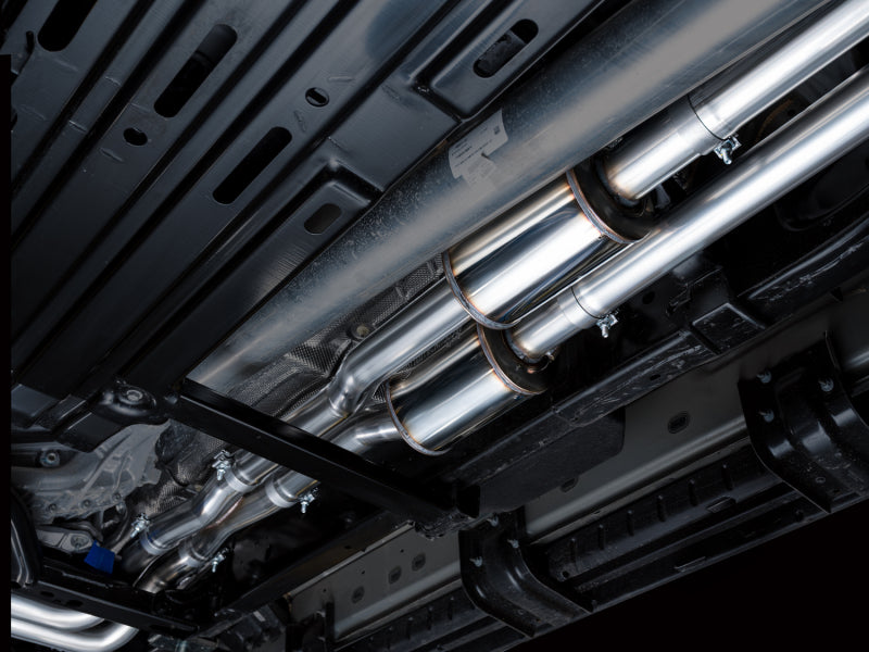 AWE Tuning 2025+ RAM 1500 3.0TT Rebel 0FG Cat-Back Exhaust w/ Chrome Silver Tips