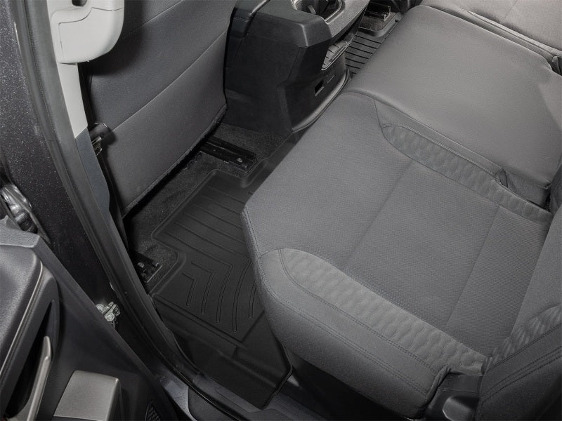 WeatherTech 2022 Toyota Tundra Double Cab Rear FloorLiner HP - Black