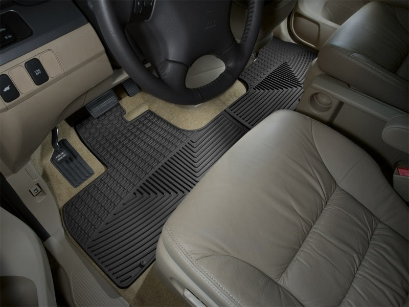 WeatherTech 05-10 Honda Odyssey Front Rubber Mats - Black