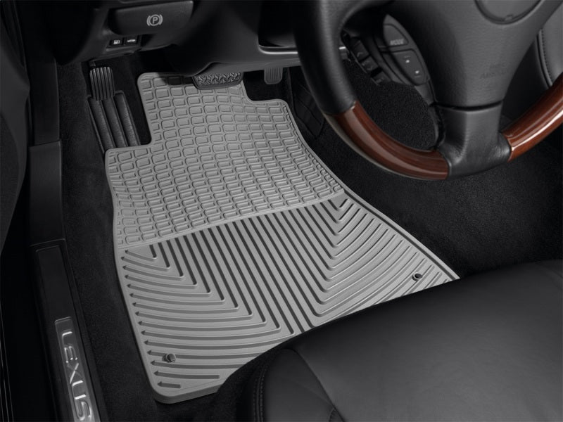 WeatherTech 02+ Lexus SC 430 Front Rubber Mats - Grey