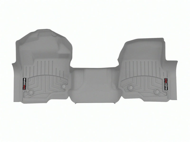 WeatherTech 2023 Ford SuperDuty SuperCab (1st Row Console/Bench Carpeted) 1st Row FloorLiner - Grey
