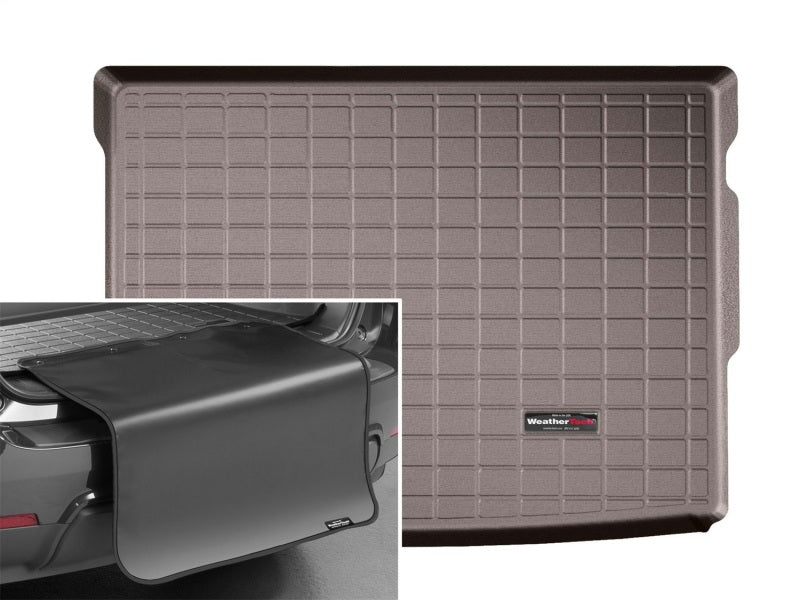 WeatherTech 2018+ BMW X2 Cargo Liners w/ Bumper Protector - Cocoa