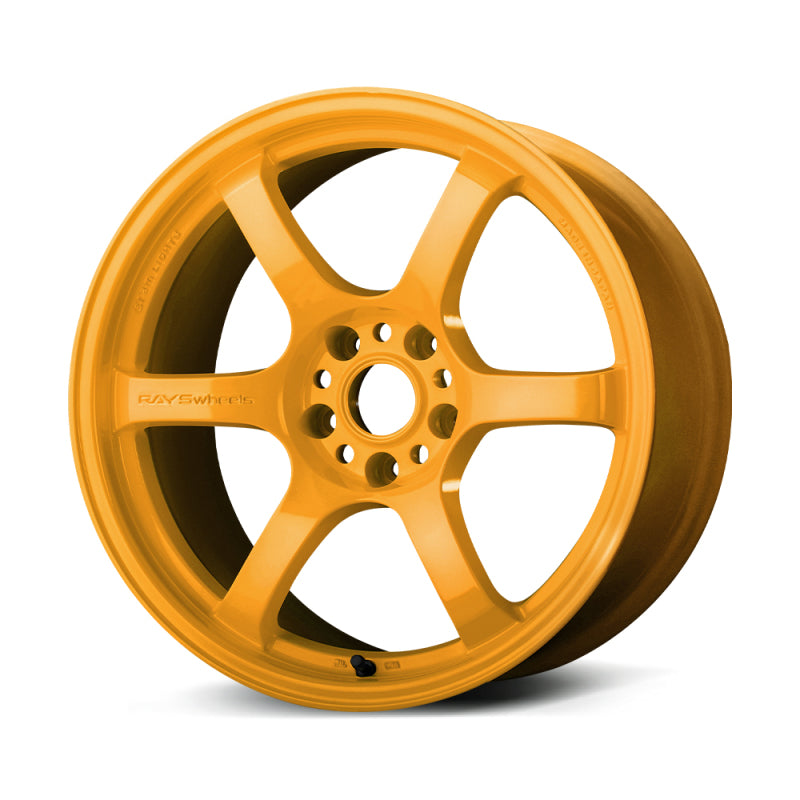 Gram Lights 57DR 18x9.5 +38 5x100 Mach Yellow