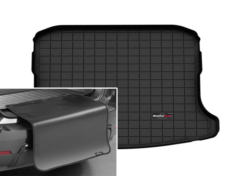 WeatherTech 22-23 Volkswagen Taos Cargo With Bumper Protector - Black