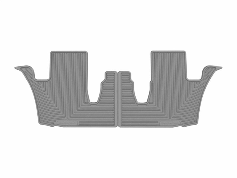 WeatherTech 24-26 Lexus TX 2nd Row Rear All-Weather Floor Mats - Grey