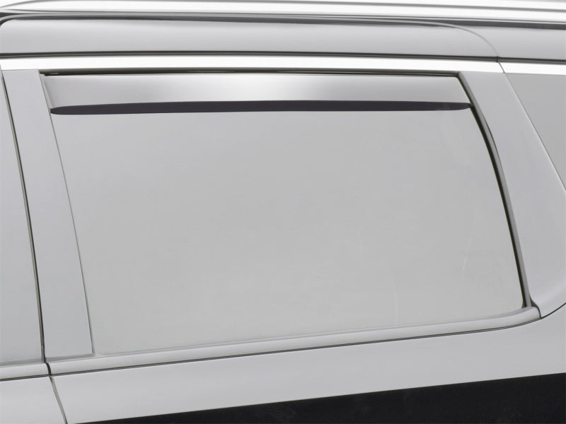 WeatherTech 11-20 Toyota Sienna Rear Side Window Deflectors - Dark Tint