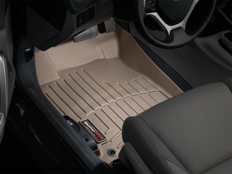 WeatherTech 12+ Honda Civic Front FloorLiner - Tan