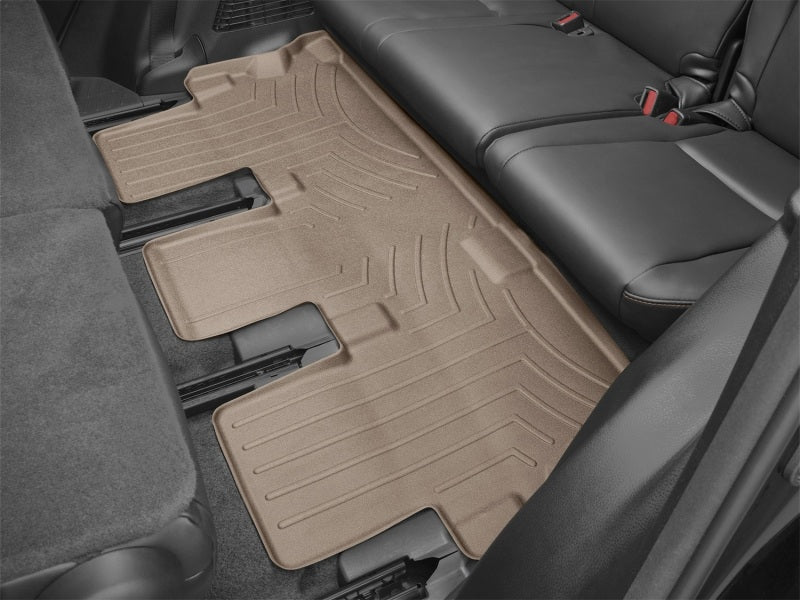 WeatherTech 14-19 Toyota Highlander Rear FloorLiner - Tan