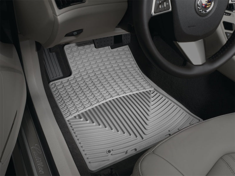 WeatherTech 08-10 Cadillac CTS Front Rubber Mats - Grey