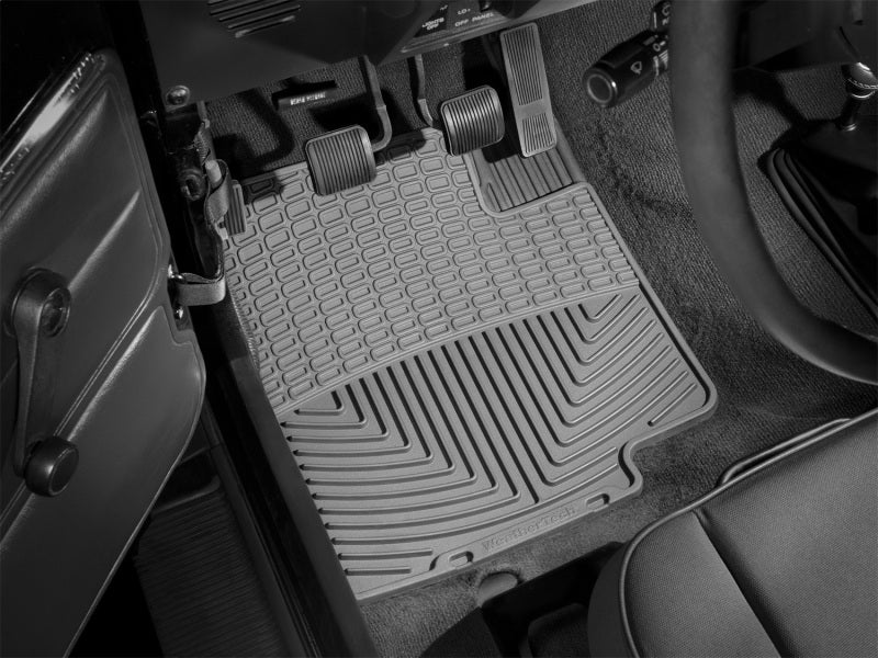 WeatherTech 87-95 Jeep Wrangler Front Rubber Mats - Grey