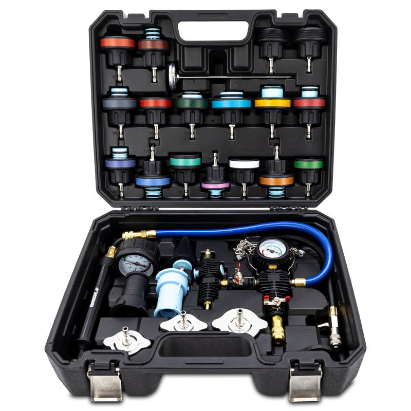 Mishimoto Cooling System Pressure Tester / Vacuum Purge Kit - 28pc