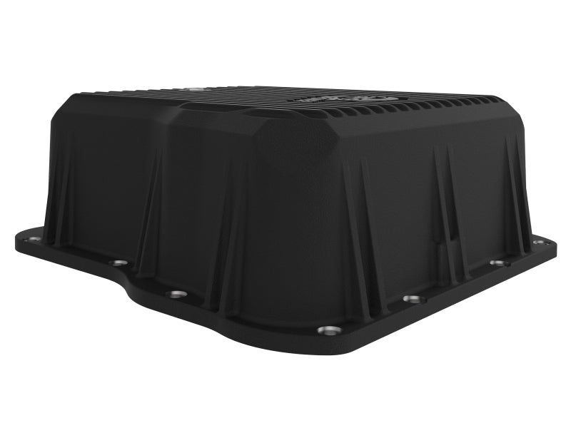 aFe Power Cover Trans Pan Machined Trans Pan GM Diesel Trucks 01-12 V8-6.6L Machined