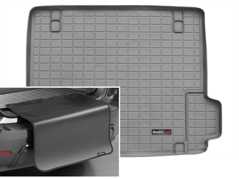 WeatherTech 11+ BMW X3 Cargo Liner w/ Bumper Protector - Grey