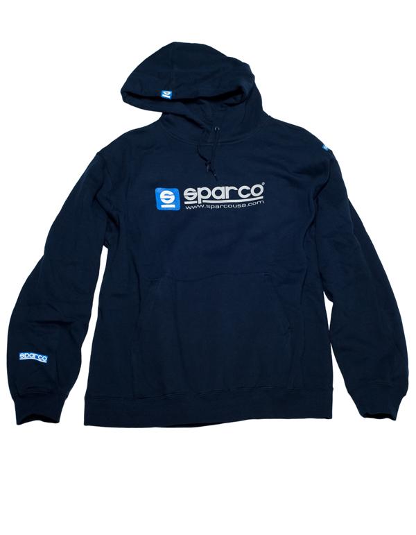 Sparco Sweatshirt Hooded WWW Navy XSML