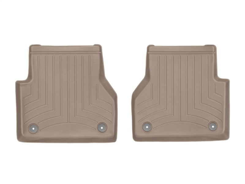 WeatherTech 2019+ Audi A6 Rear FloorLiner - Tan