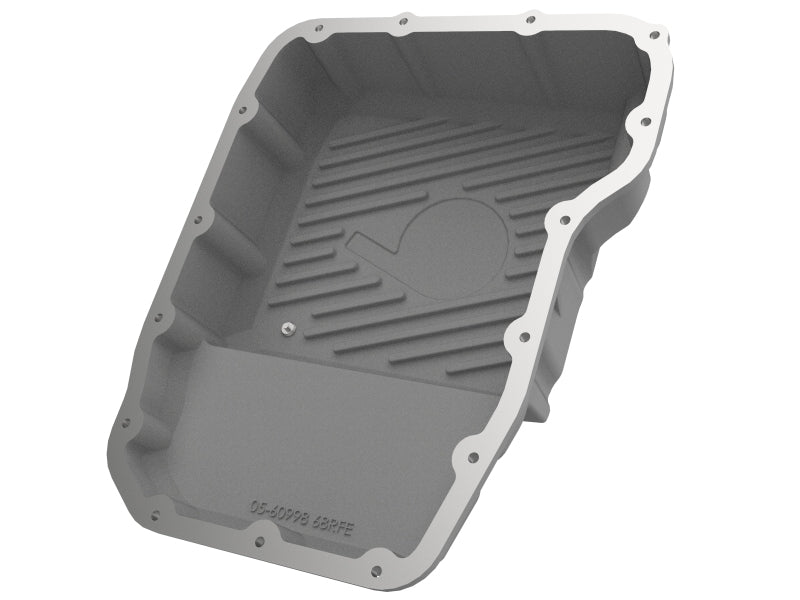 aFe Transmission Pan Cover (Raw); Dodge Diesel Trucks 07.5-12 L6-6.7L (td)