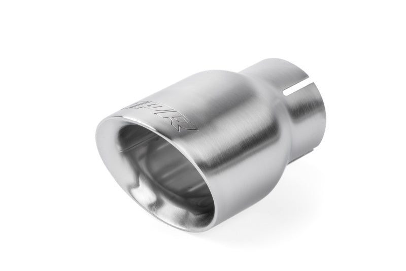 APR Double-Walled 3.5in Slash-Cut Tips - Brushed Silver - Set of 2
