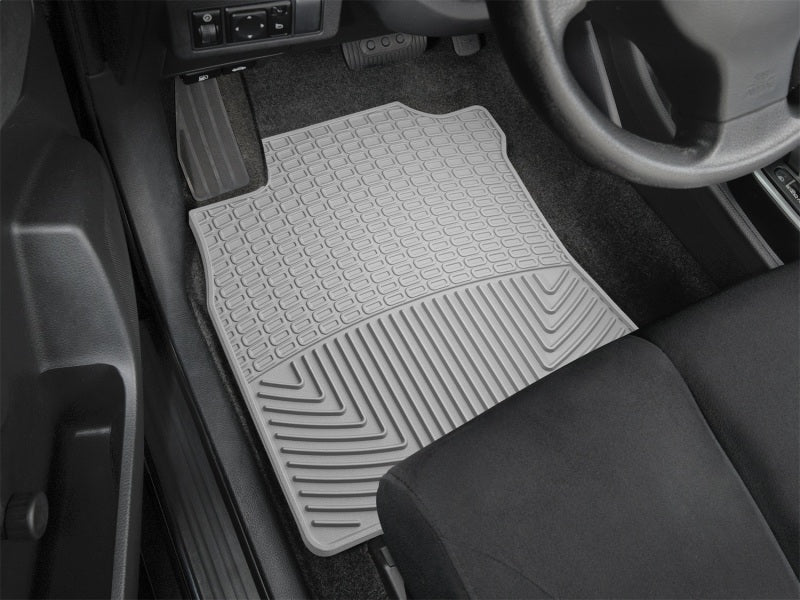 WeatherTech 07-11 Nissan Versa Front Rubber Mats - Grey