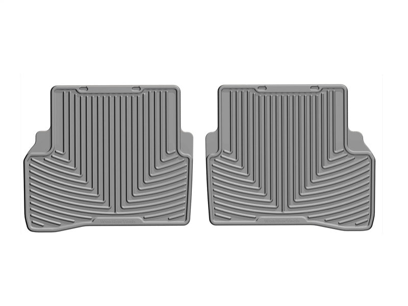 WeatherTech 2017+ Mercedes-Benz E-Class Rear Rubber Mats - Grey