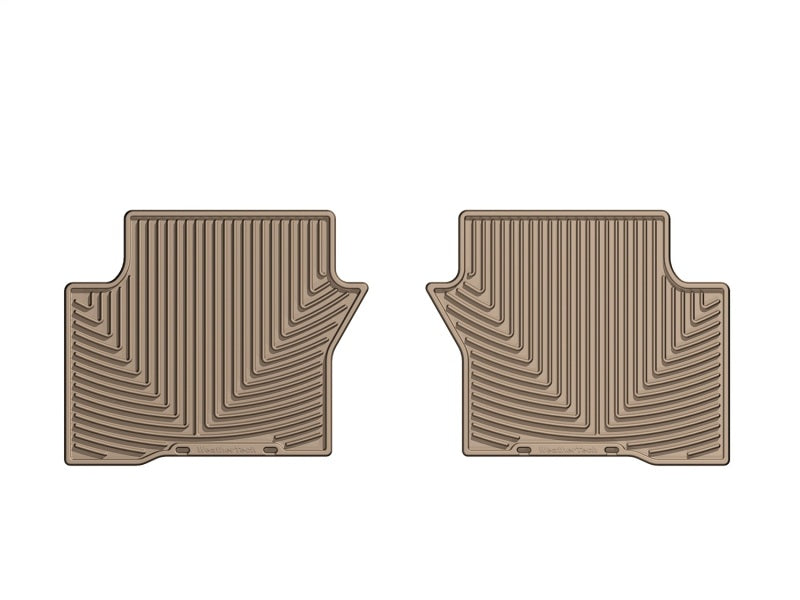 WeatherTech 10+ Honda Crosstour Rear Rubber Mats - Tan