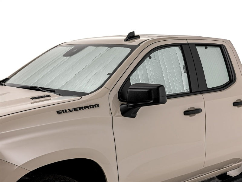WeatherTech 2022+ GMC/Chevrolet Sierra/Silverado 1500 DC (w/Fixed Glass) SunShade Full Vehicle Kit