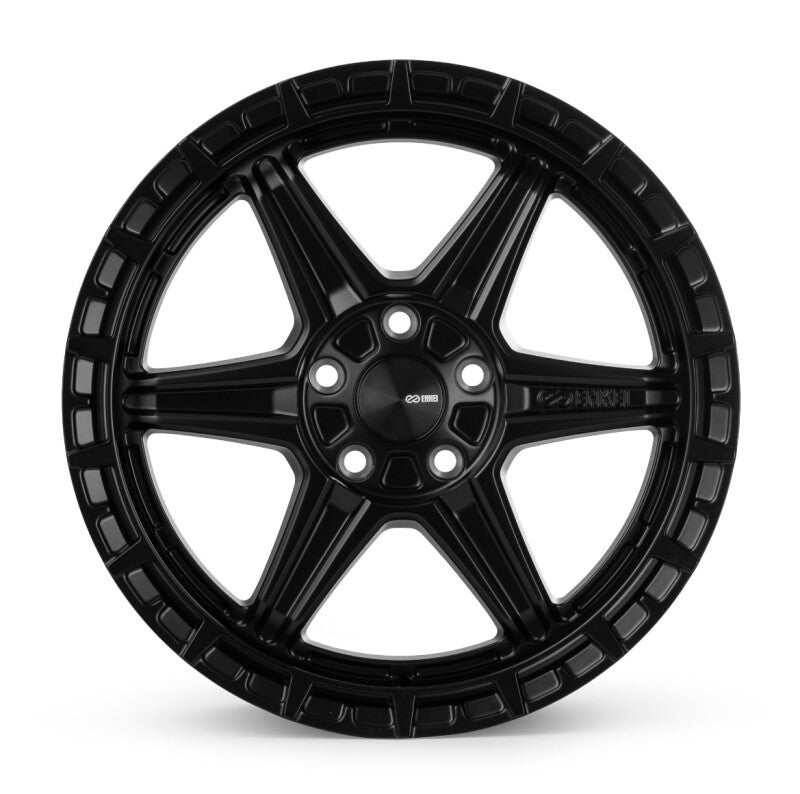 Enkei Trail-Finder OVL 17x7.5 / 5x114.3 BP / ET35 / 72.6mm Bore - Matte Black Wheel