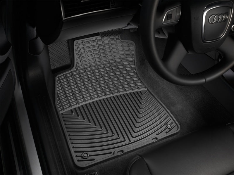WeatherTech 95-04 Audi A6 Sedan Front Rubber Mats - Black