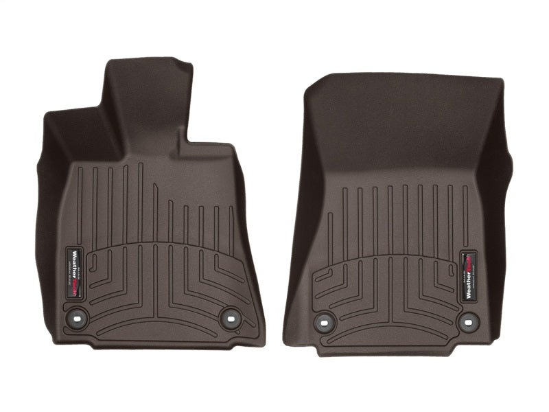 WeatherTech 2014+ Lexus IS Front FloorLiner - Cocoa