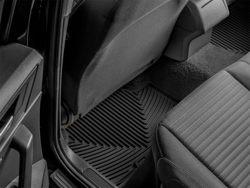 WeatherTech 19-25 Volkswagen Jetta 2nd Row Rear All-Weather Floor Mats - Black