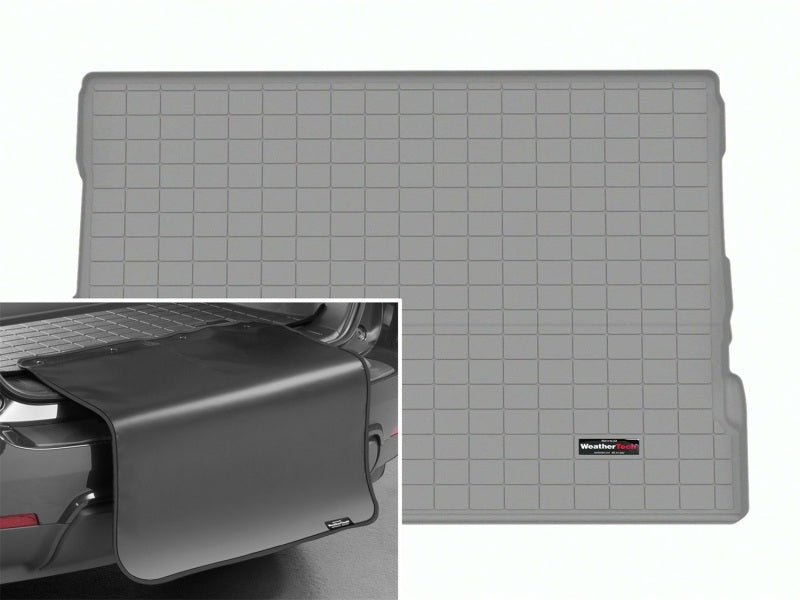 WeatherTech 23-26 Toyota Sequoia Trunk Cargo Liner w/Bumper Protector - Grey