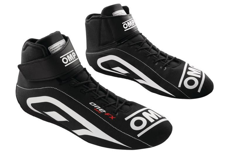 OMP ONE EVO FX SHOES FIA 8856-2018 BLACK SZ 46