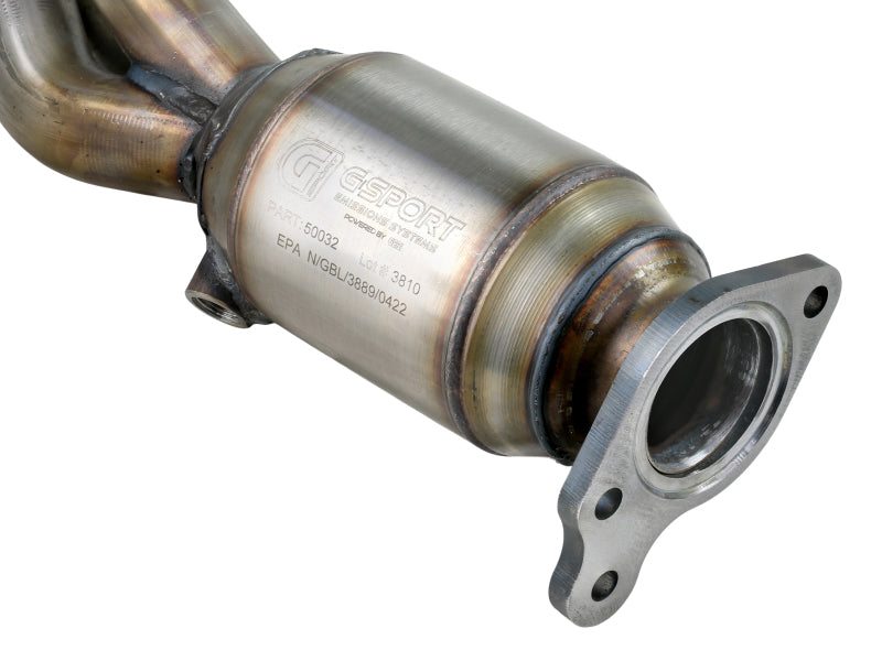aFe 05-11 Toyota Tacoma V6-4.0L Twisted Steel 409 Stainless Steel Long Tube Header w/ Cat
