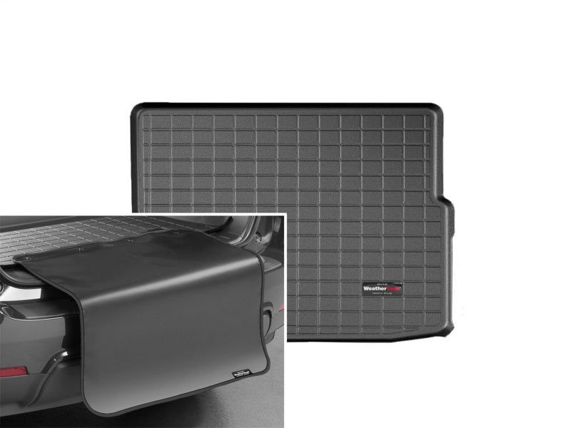 WeatherTech 07-12 Dodge Caliber Cargo Liner w/Bumper Protector - Black