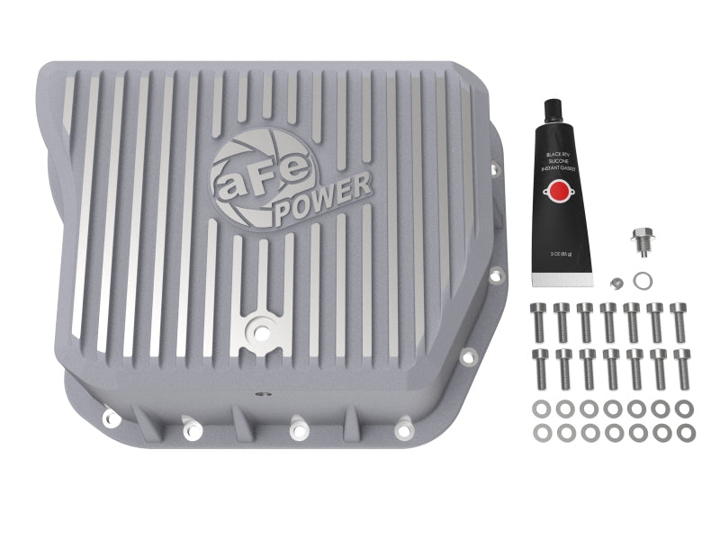 aFe Power Cover Trans Pan Machined Trans Pan 2006 Dodge RAM 5.9L Cummins